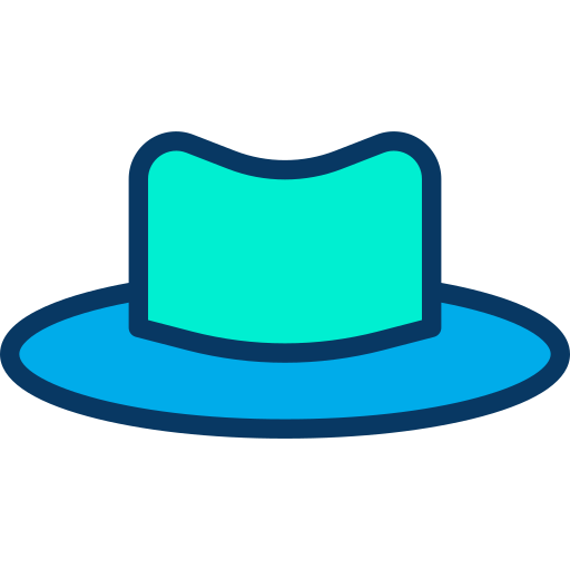 kapelusz Kiranshastry Lineal Color ikona