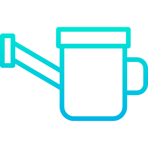 Watering can Kiranshastry Gradient icon