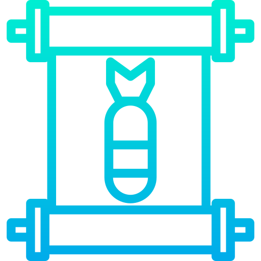 Bomb Kiranshastry Gradient icon