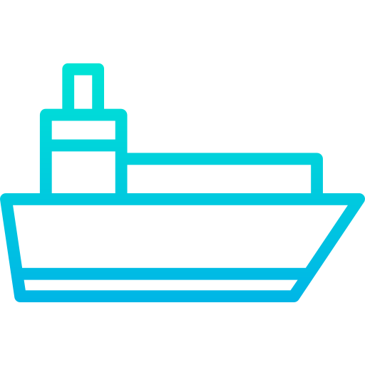 船 Kiranshastry Gradient icon