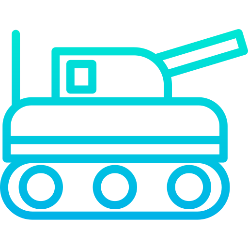 탱크 Kiranshastry Gradient icon