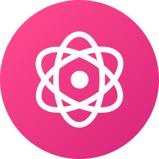atómico Generic gradient fill icono