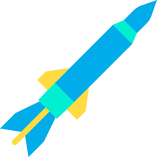 ロケット Kiranshastry Flat icon