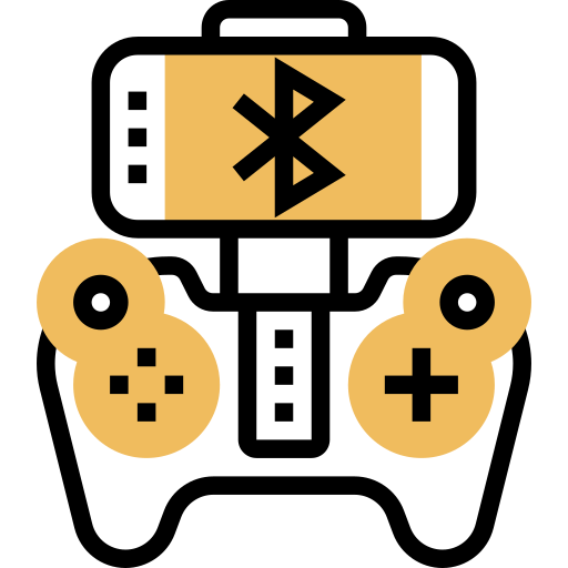 bluetooth Meticulous Yellow shadow icon