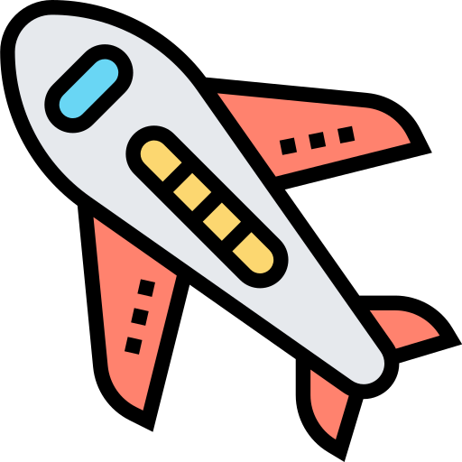 Aeroplane Meticulous Lineal Color icon