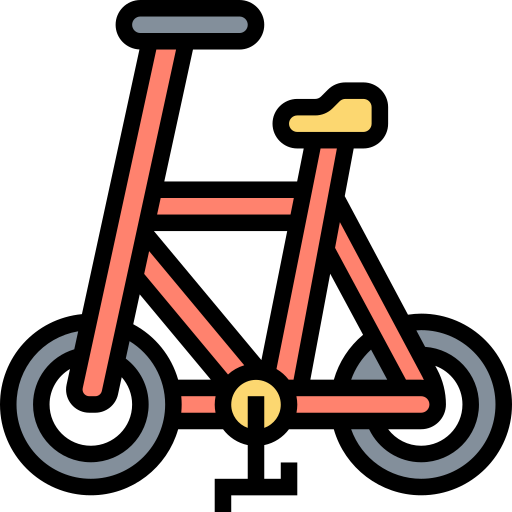 自転車 Meticulous Lineal Color icon