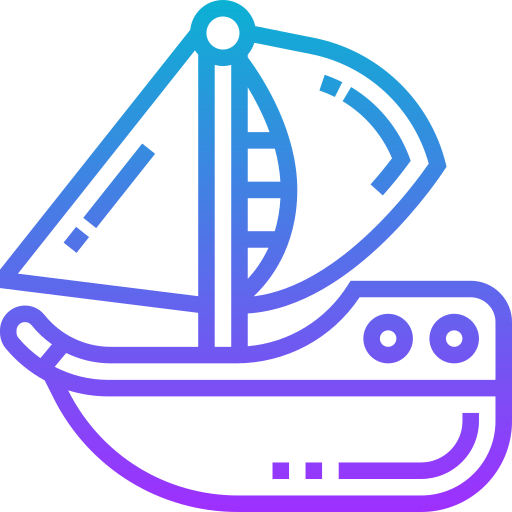 Boat Meticulous Gradient icon