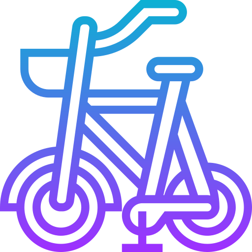 fahrrad Meticulous Gradient icon