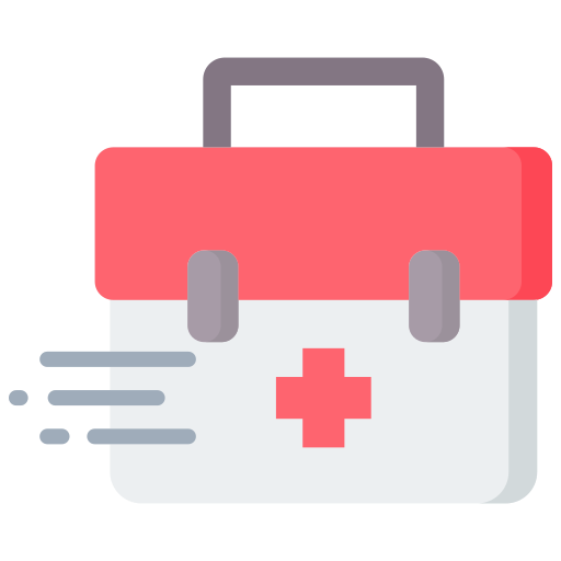 Emergency kit Generic color fill icon