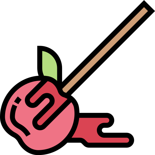jabłko Meticulous Lineal Color ikona