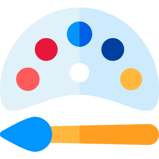 Palette Basic Rounded Flat icon