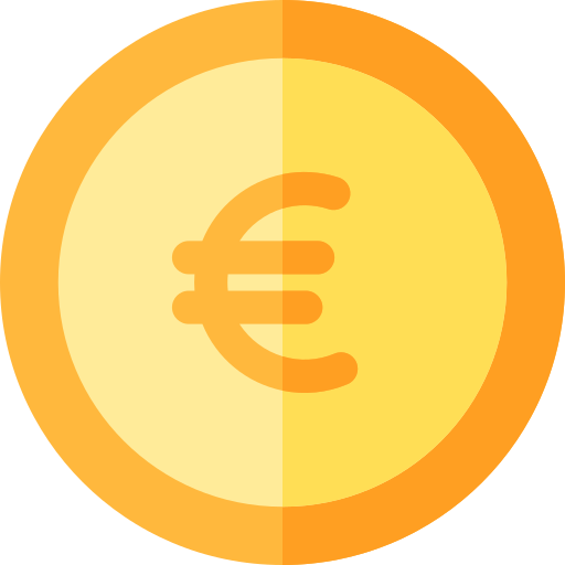 euro Basic Rounded Flat icoon