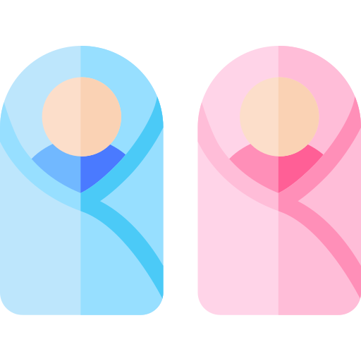 Двойняшки Basic Straight Flat иконка