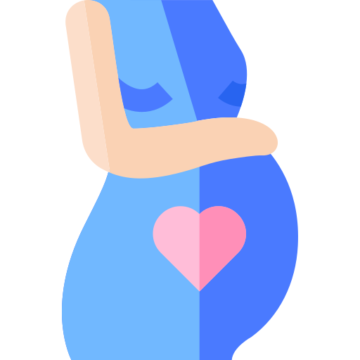 Pregnant Basic Straight Flat icon