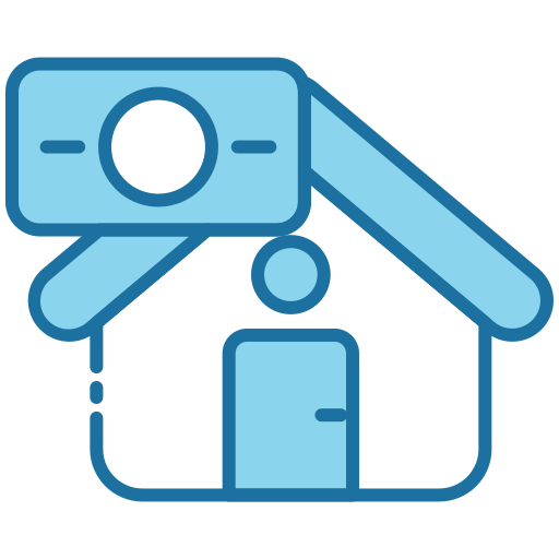 House rules Generic color lineal-color icon