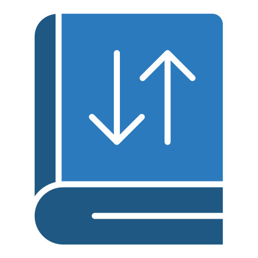 libro Generic color fill icono