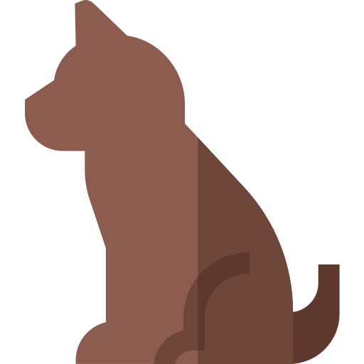 animale Basic Straight Flat icona