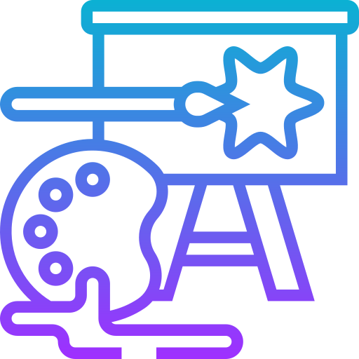 Арт, живопись и дизайн Meticulous Gradient иконка