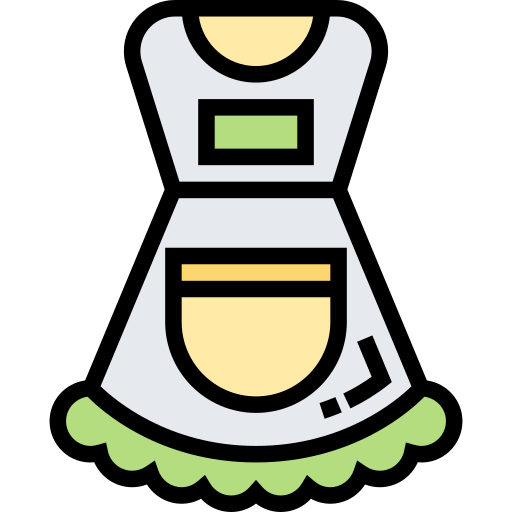 Apron Meticulous Lineal Color icon