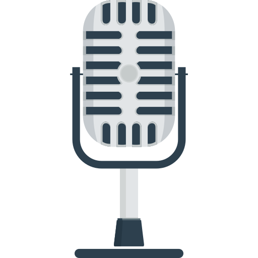 mikrofon Flaticons Flat icon
