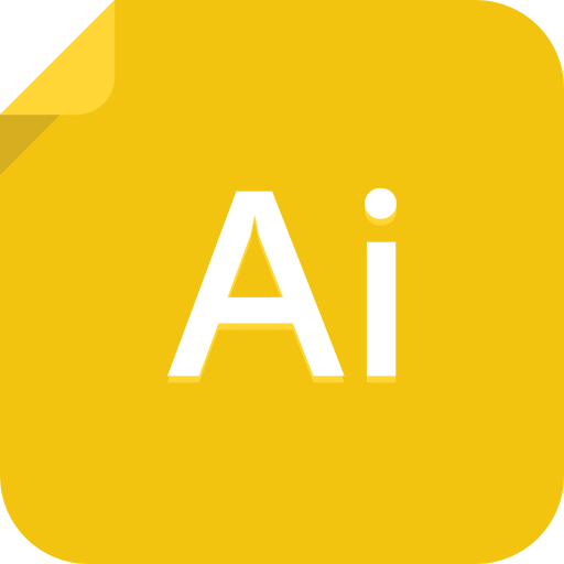sztuczna inteligencja Flaticons Flat ikona
