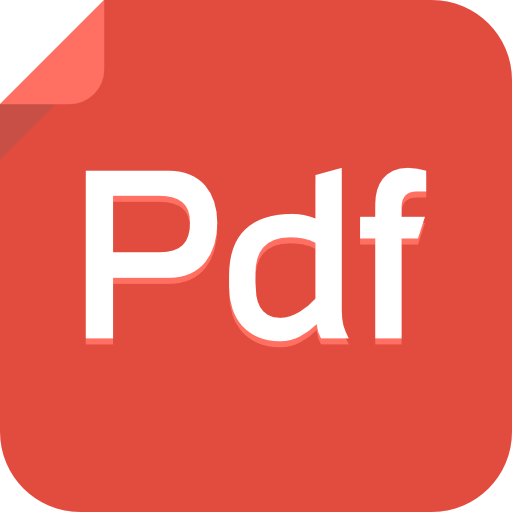 pdf Flaticons Flat ikona
