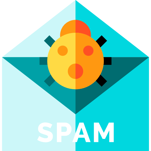 spam Basic Straight Flat ikona