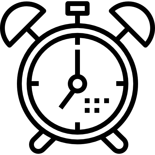 Alarm clock Becris Lineal icon