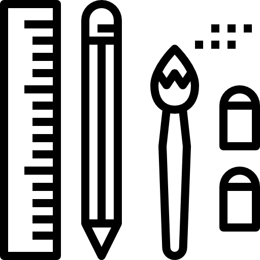 materiały piśmienne Becris Lineal ikona