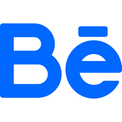 behance Basic Rounded Flat icoon