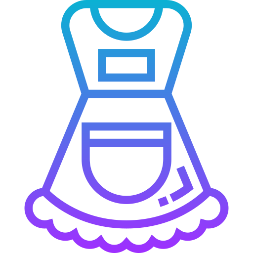 Avental Meticulous Gradient Ícone