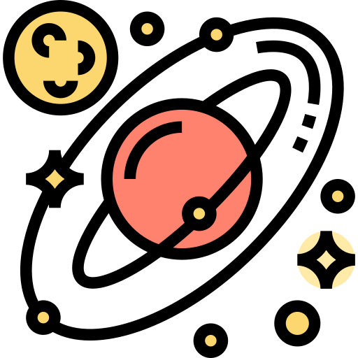 astronomie Meticulous Lineal Color icon