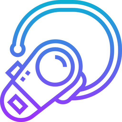 audio Meticulous Gradient icon