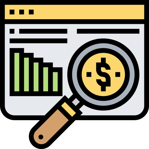 Analysis Meticulous Lineal Color icon