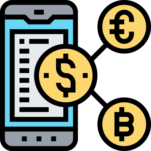 Exchange Meticulous Lineal Color icon