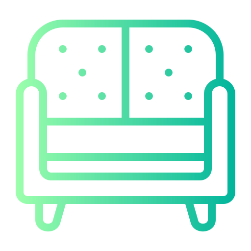 sofá Generic gradient outline icono