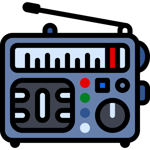 Radio Ing.mixa Lineal color icono