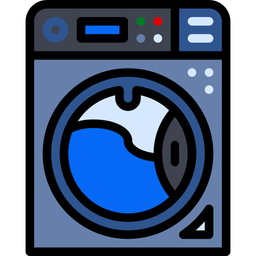 Washing machine Ing.mixa Lineal color icon