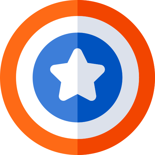 Escudo Basic Rounded Flat icono