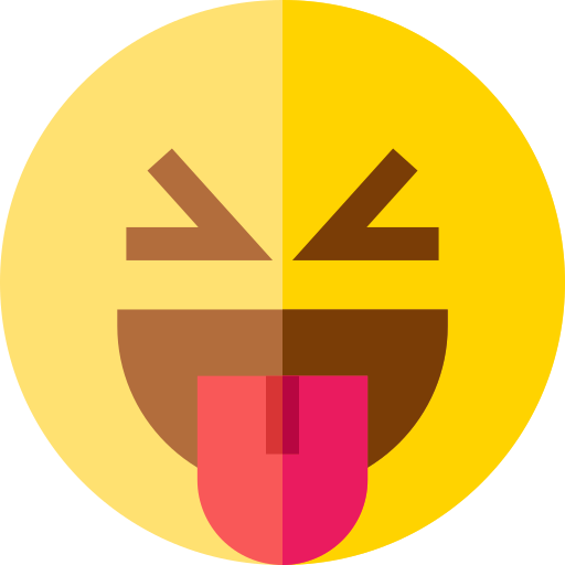 Tongue Basic Straight Flat icon