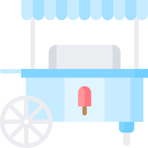 アイスクリームカート Special Flat icon