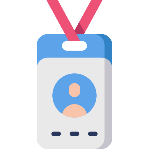 Id card Special Flat icon