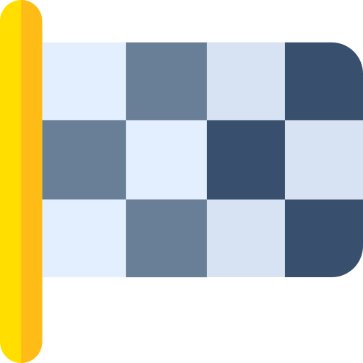 flagge beenden Basic Rounded Flat icon