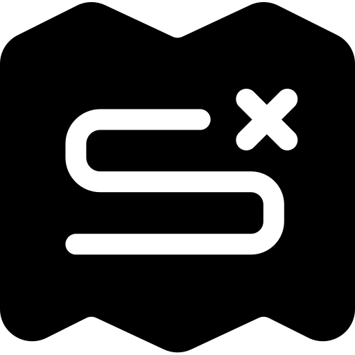 route Basic Rounded Filled icoon