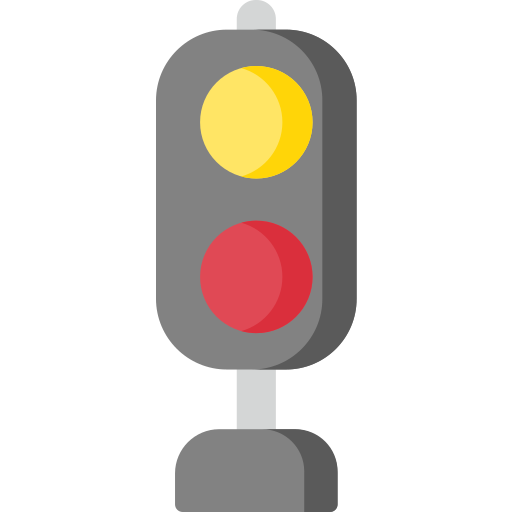 stoplicht Special Flat icoon
