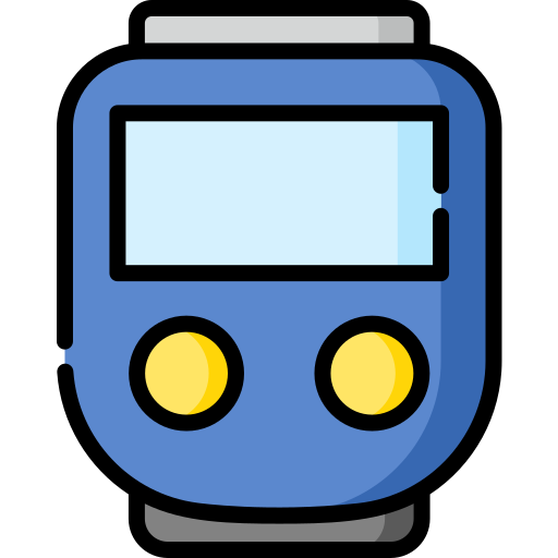 Train Special Lineal color icon