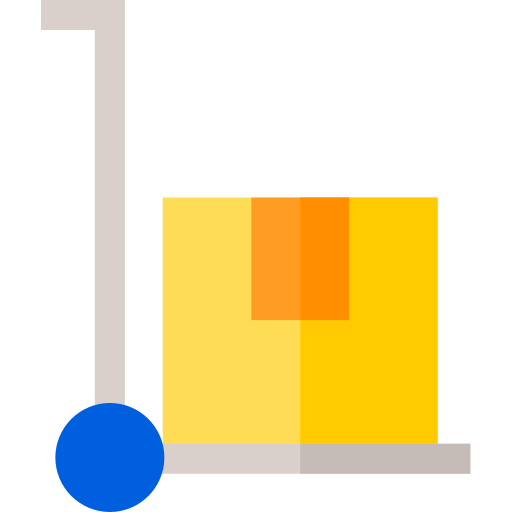 카트 Basic Straight Flat icon