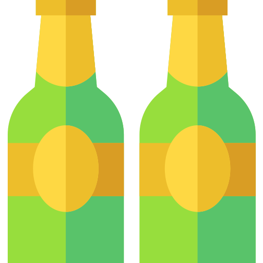 알코올 Basic Straight Flat icon