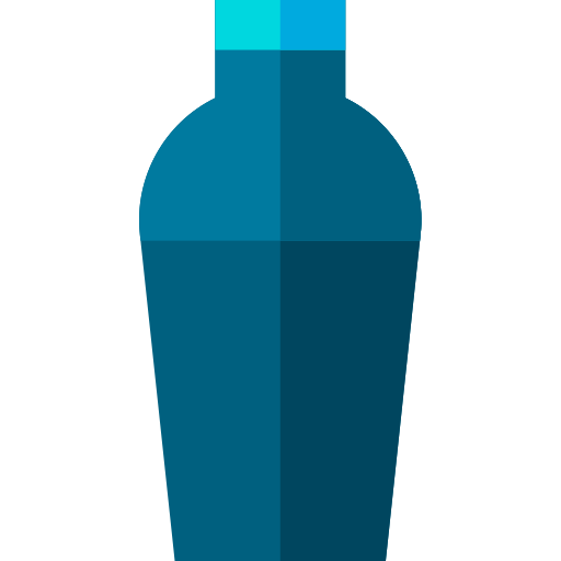 Bebidas alcohólicas Basic Straight Flat icono
