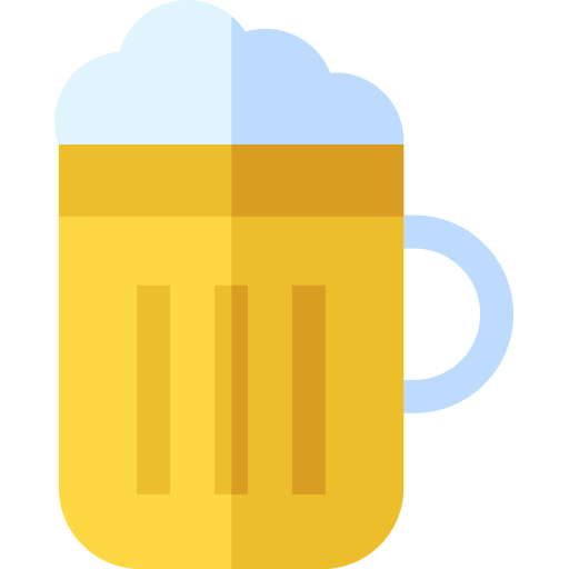 alkohol Basic Straight Flat icon